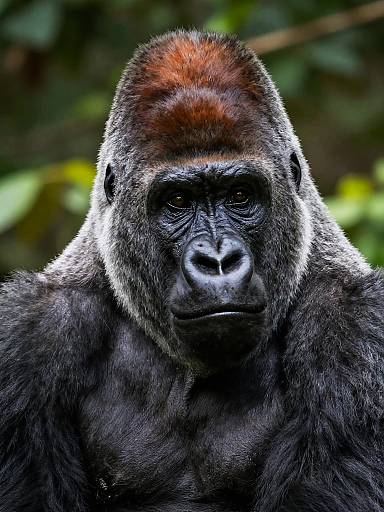 Detailed Eastern Lowland Gorilla Portrait