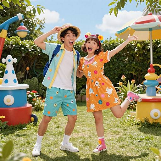 Whimsical Phineas and Isabella Costume