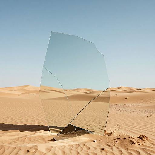 Desert of Shattered Mirror Realities