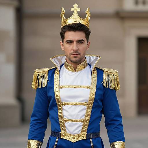 Regal Rainbow King Costume
