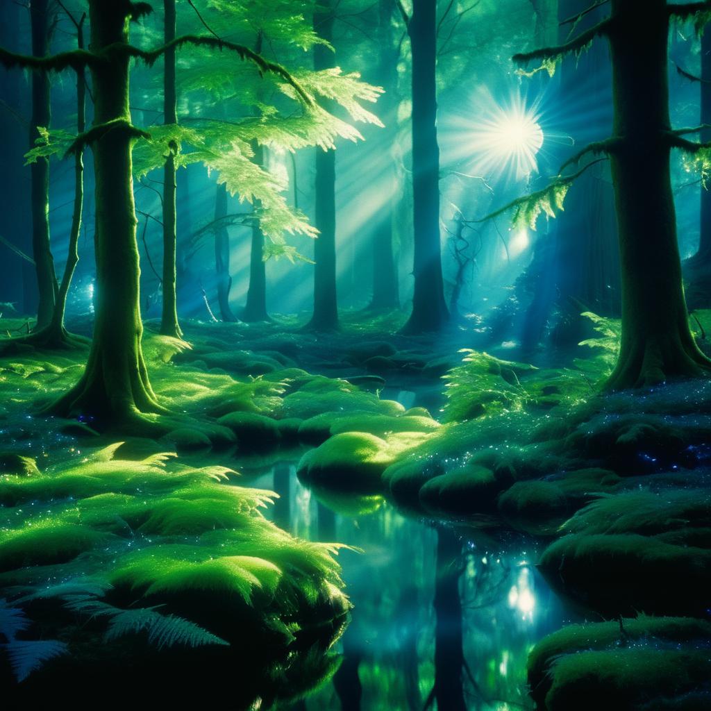 Enchanted Forest Fantasy Scene Capture