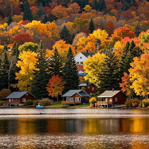 Haliburton Autumn Lakeside Retreat
