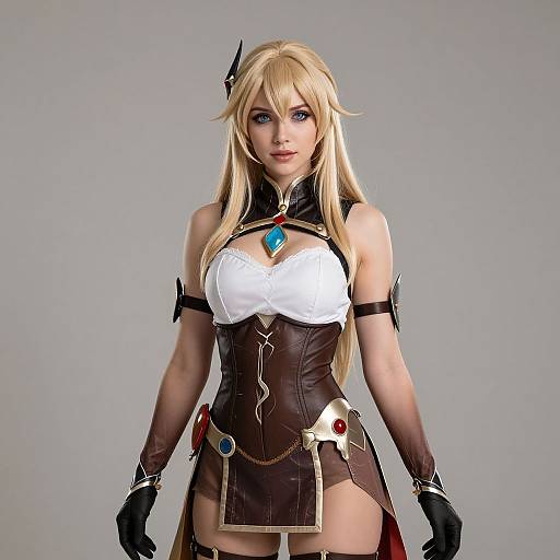 Realistic Eru Chitanda Cosplay Portrait