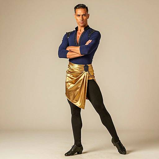 Confident Latin Dance Fashion Photography