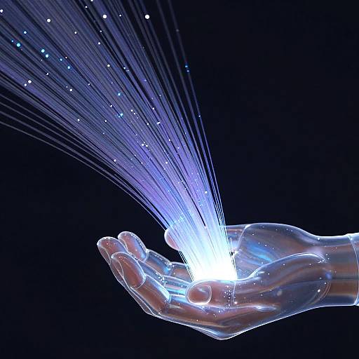 Surreal Glasfaser Digital Flow