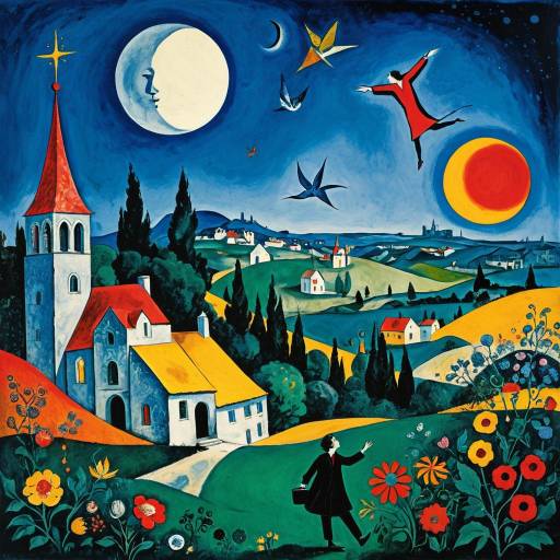 Dreamlike Surrealism Inspired by Georges Severin