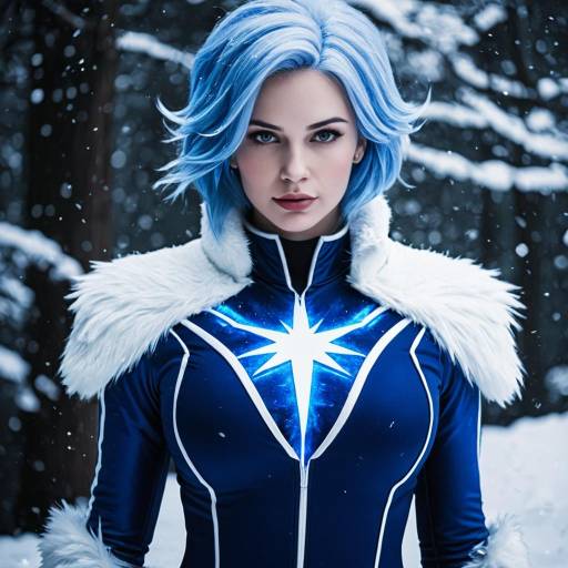 Bold Killer Frost Cosplay Costume Idea