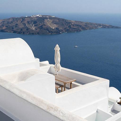 Stunning Mediterranean Terrace with Ocean View