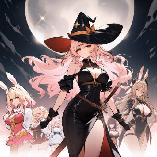 Magical Virtual Girls Under the Moon