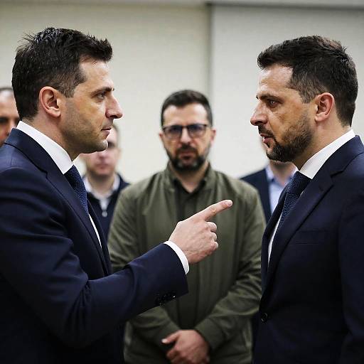 Intense Business Discussion in a Room