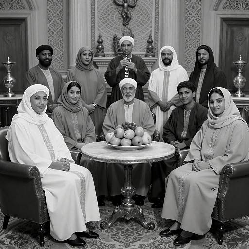 Elegant Gathering in Opulent Setting