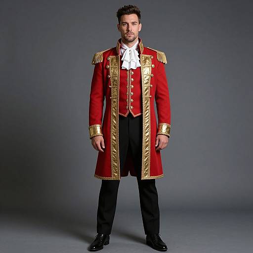 Elegant Period Costume Man