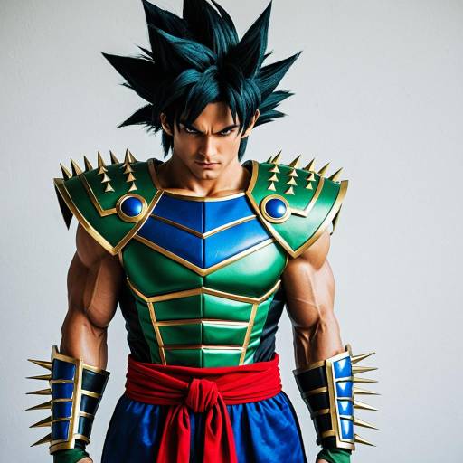 Cosplay Bardock in Saiyan Armor