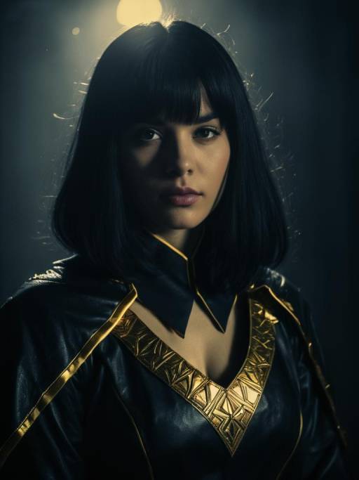 Woman in Nika Nanaura Cosplay Costume