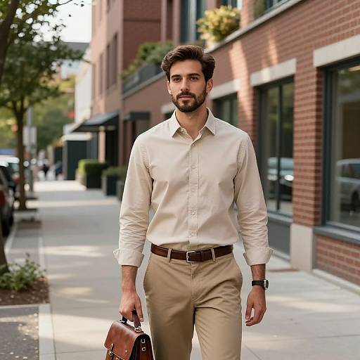 Urban Casual Male Portrait