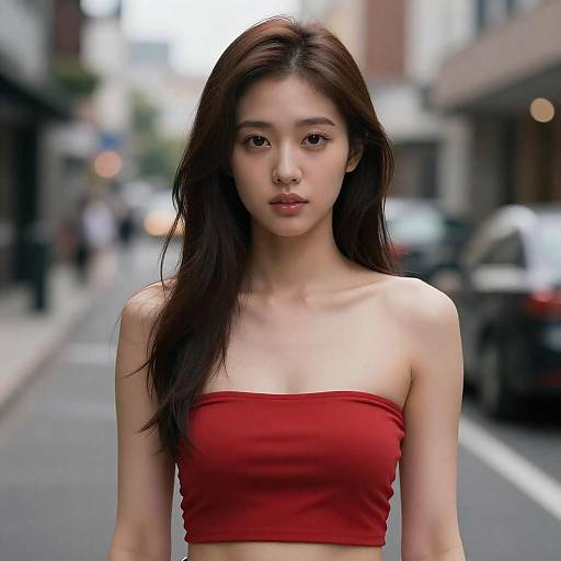 Full Body Cinematic Photorealistic Brown-Haired Woman