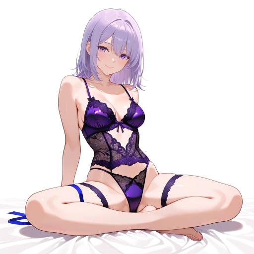 Confident Athletic Female in Lingerie Confident Athletic Female in Lingerie