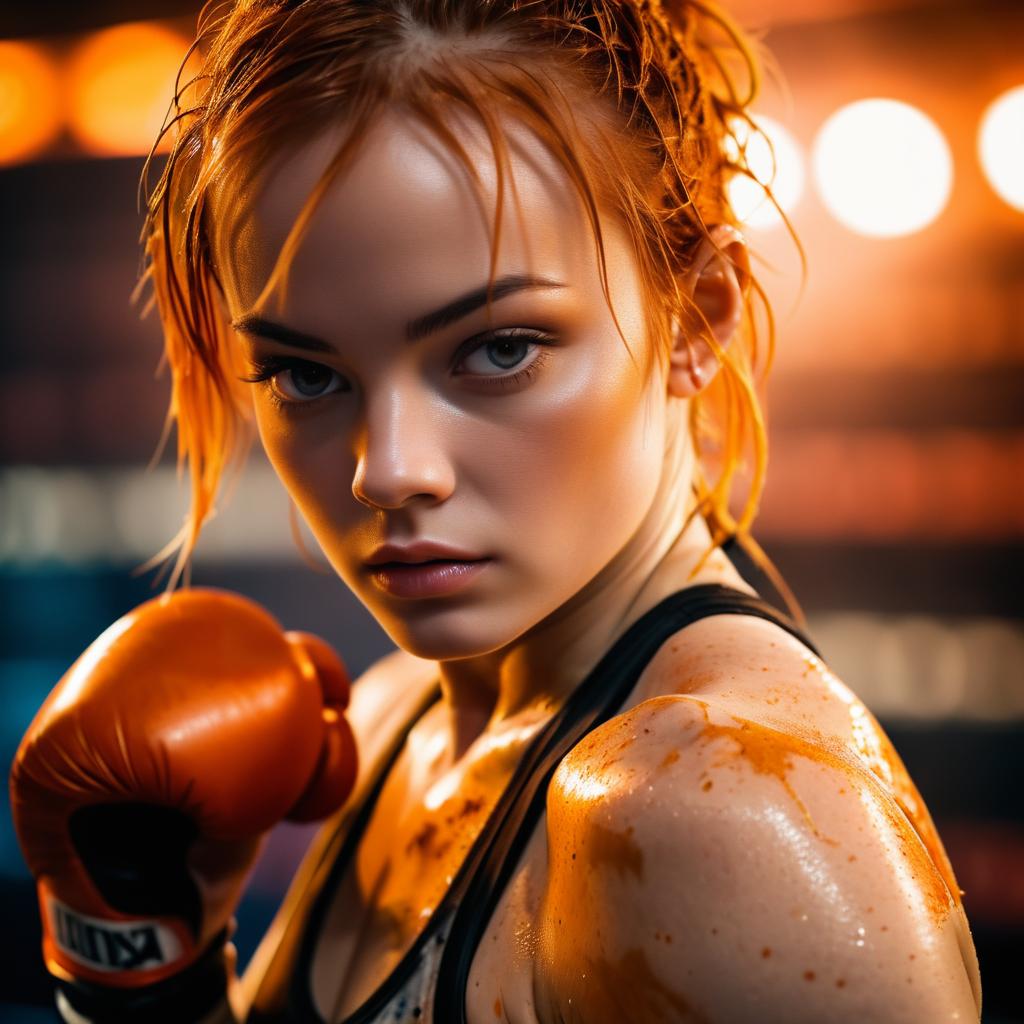 Emma Stone as a Fierce Muay Thai Fighter