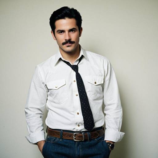 Stylish Conservative Guy Costume Portrait