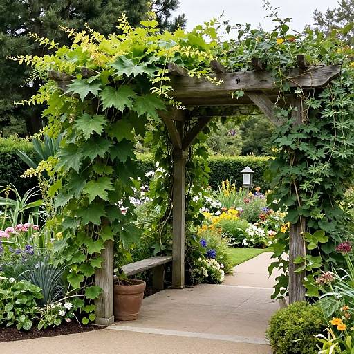 Secret Garden Pergola Ideas