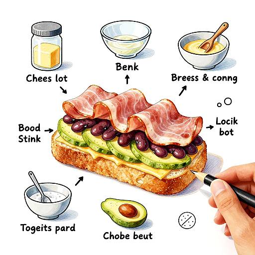 Step-by-Step Torta Drawing Tutorial
