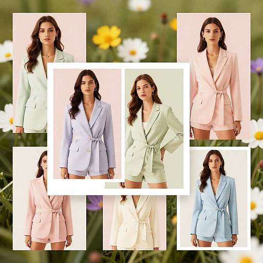 Spring Fashion Moodboard Collage