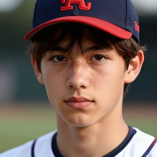 Photorealistic Portrait of Boy with Fire