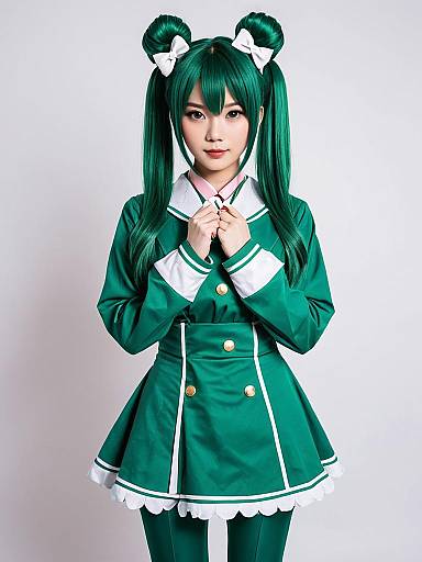 Cosplay photo of morinaka kazaki. Costume clothes