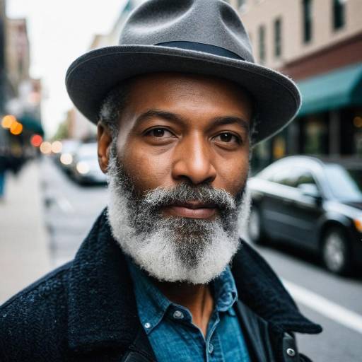 Urban Portrait of a Bearded Gentleman
