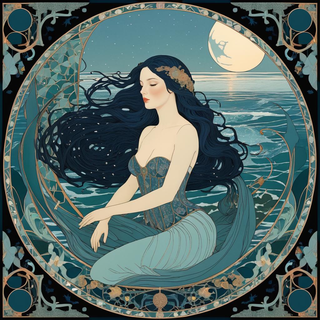 Eternal Mermaid: A Haunting Beauty