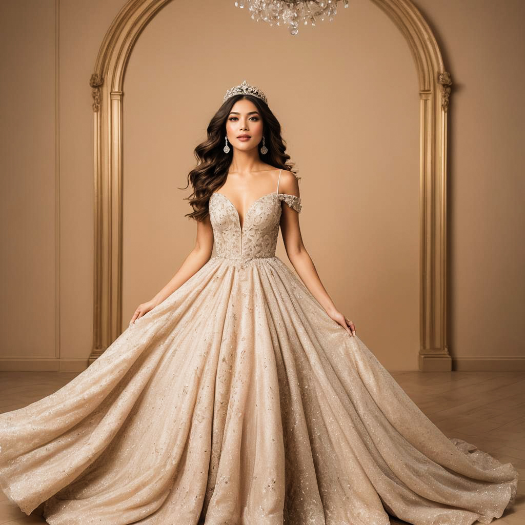 Elegant Cinderella-inspired Photoshoot