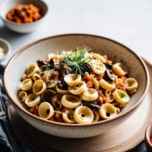 Delectable Orecchiette in Creamy Ragu