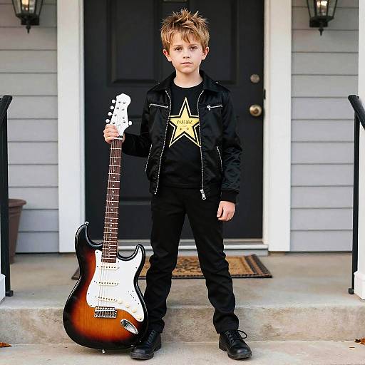 Rockstar Boy Halloween Costume