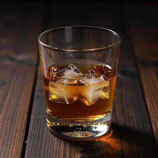 Dramatic Whiskey Glass Photography