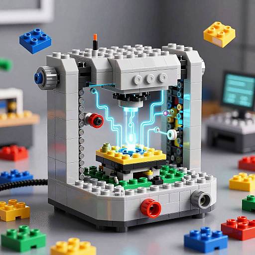 Futuristic AI Lego Set Generator