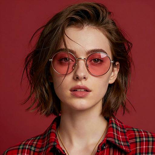 Chic Portrait of a Trendy Woman