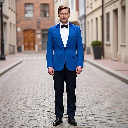 Man in Bert Costume on Street