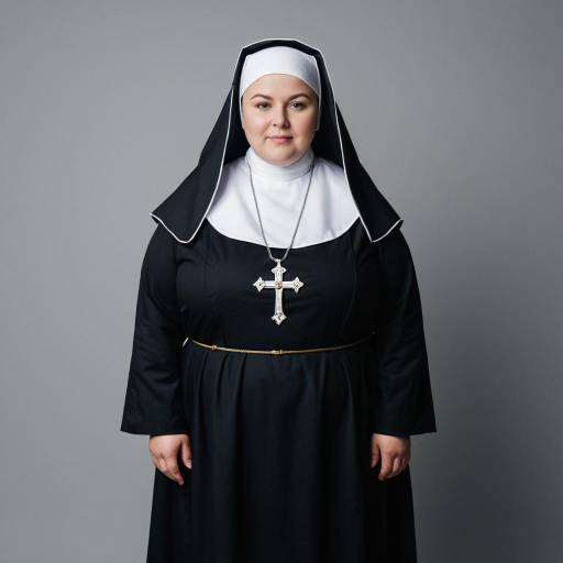 Plus Size Evil Nun Costume Cosplay