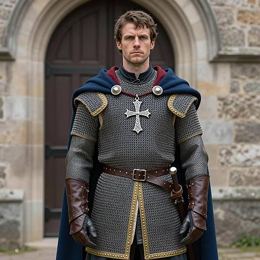 Photorealistic Medieval Duke in Armor