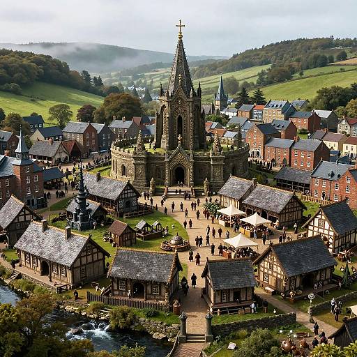 Celtic Iron Age Fantasy City