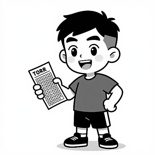 Funny Political Cartoon of Lottery Winner