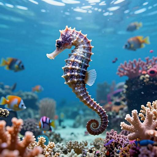 Seahorse's Enchanting Underwater Realm