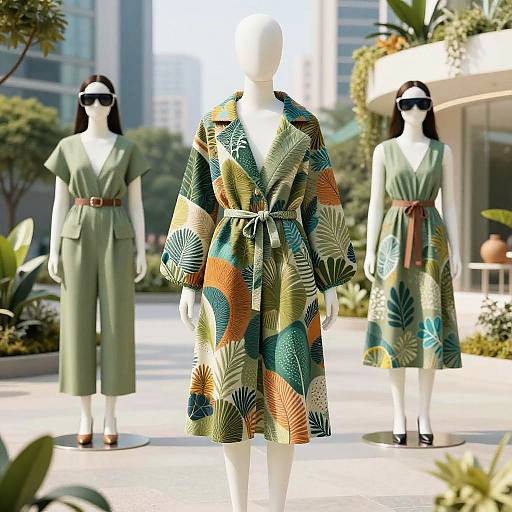 AI Fashion Design with Sustainable Fabrics