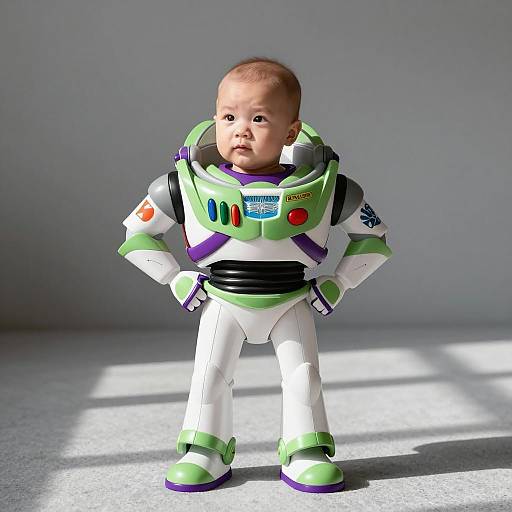 Baby in Buzz Lightyear Costume