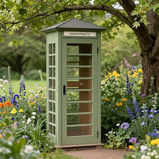Nature Phone Box: Serenity Meets Connectivity
