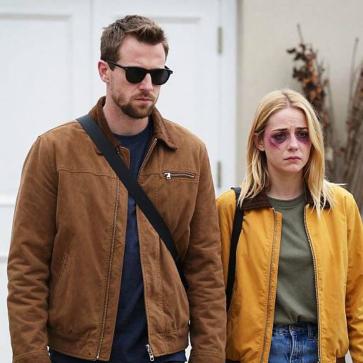 Contrasting Emotions in an Outdoor Setting