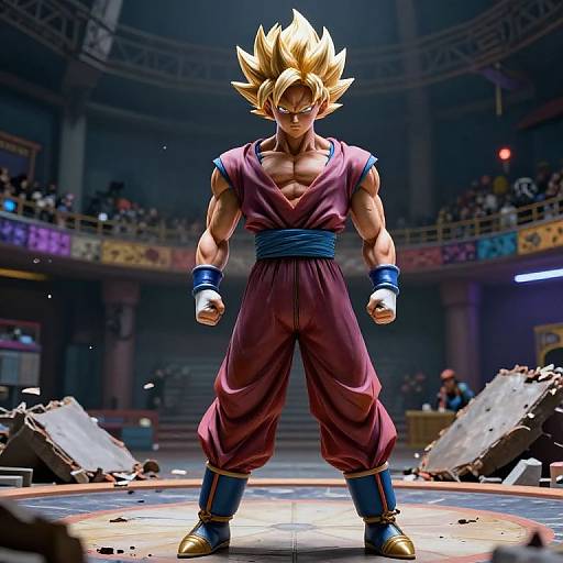 Majin Vegeta Super Saiyan 2 Realistic