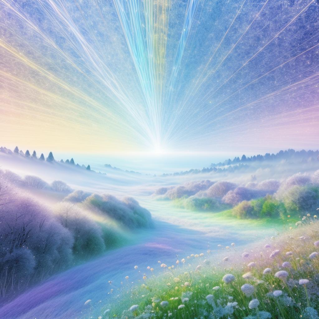 Quantum Realm: Shimmering Interconnectedness