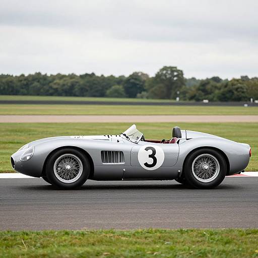 1953 Jaguar C-Type Side View