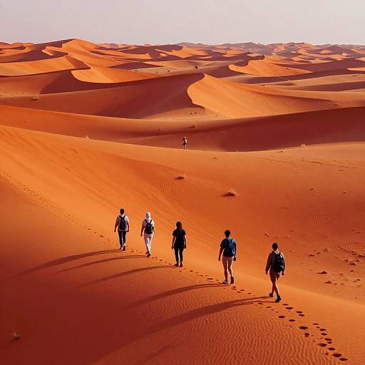 Surreal Desert Emotional Journey